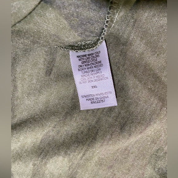 Camouflage Dallas Cowboys V-Neck Bling Lamb 88 Size 2XL - Picture 7 of 8